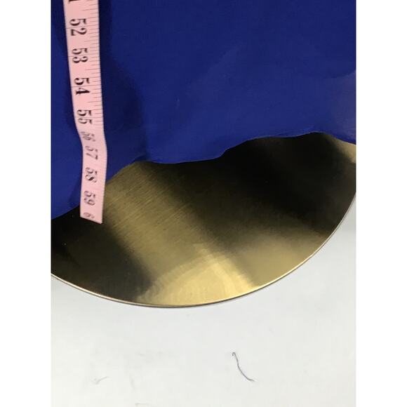 MOTHER OF THE BRIDE SZ 4 S royal blue lace up beaded maxi dress NEW b124 - Picture 4 of 8